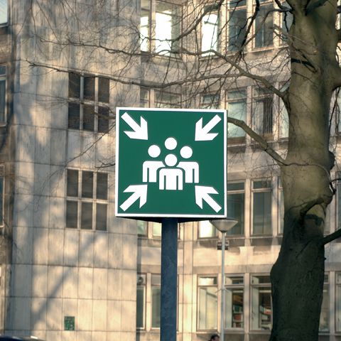 Tabulka - Shromaždiště 40 x 40 cm