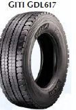 Pneu 295/60 R 22.5 GITI GDL617 záběrová, dálnice