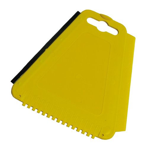Škrabka lichoběžník s gumou