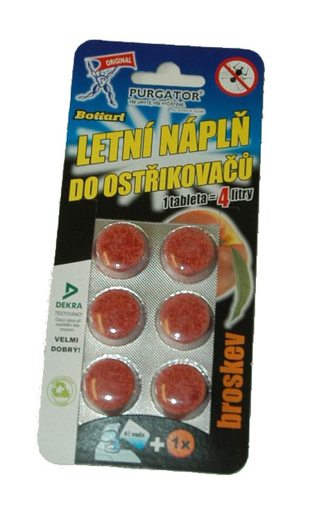 Tablety Purgator do ostřikovače 6ks