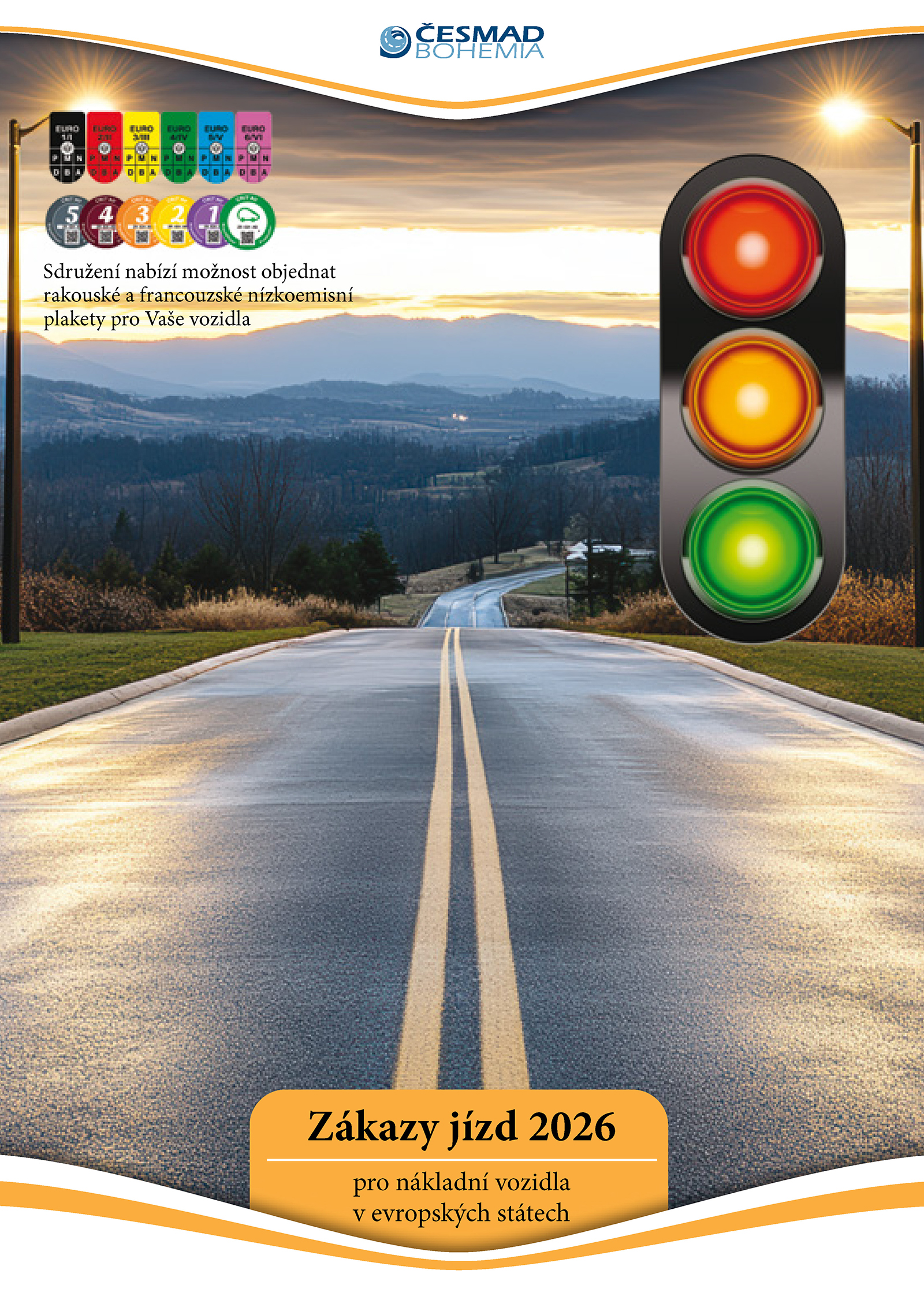 Zákazy jízd nákladních vozidel v Evropě 2026