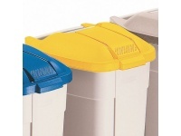 Víko k mobilní nádobě, žluté