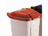 Víko k mobilní nádobě, červené